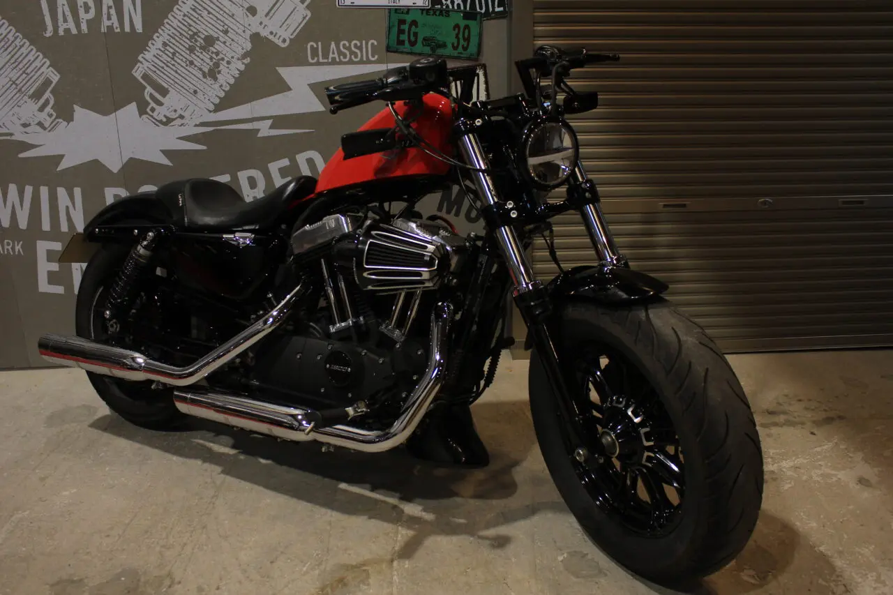 ハーレー　タンク　ファイヤー　エボスポ　週末限定値下げ ハーレータンクファイヤーエボスポ週末限定値下げ