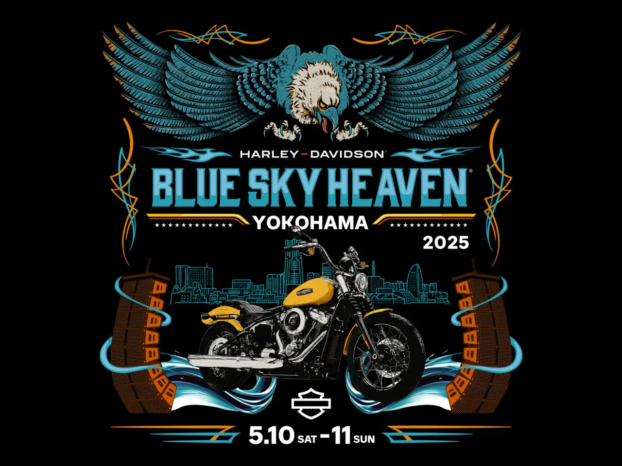 【お試し価格！】 日本最大級のハーレーイベント！BLUE HEAVEN2025今年も出展 SKY その他