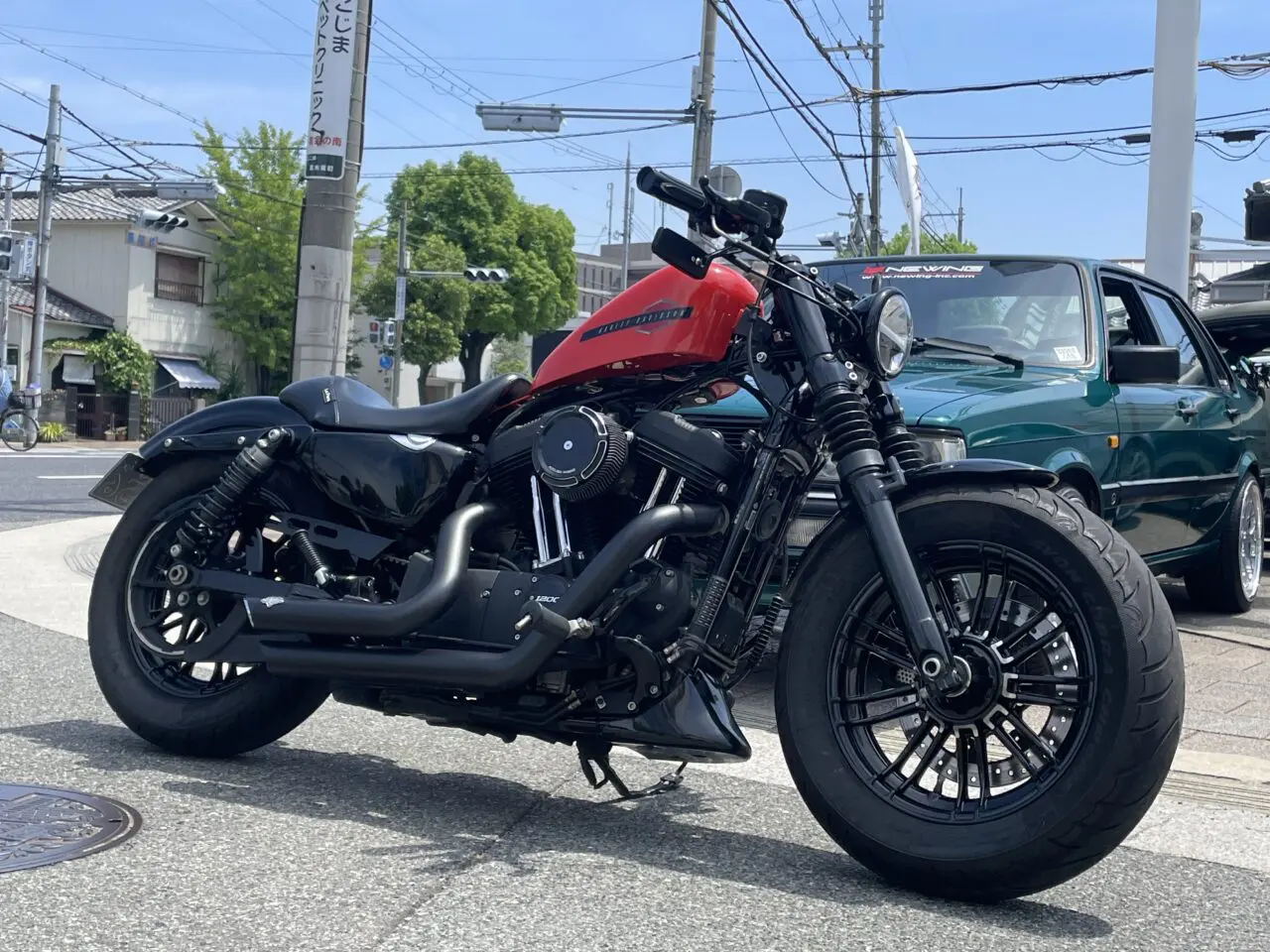 OZbyNEWINGでカスタムしたXL1200Xを東京都K様にご納車！ | OZ by